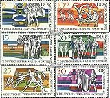 Ausgabeanlass: 1969 Turnfest Prophila Collection DDR 1483-1488 (kompl.Ausgabe) 1969 Turnfest (Briefmarken für Sammler) Sport Sonstige