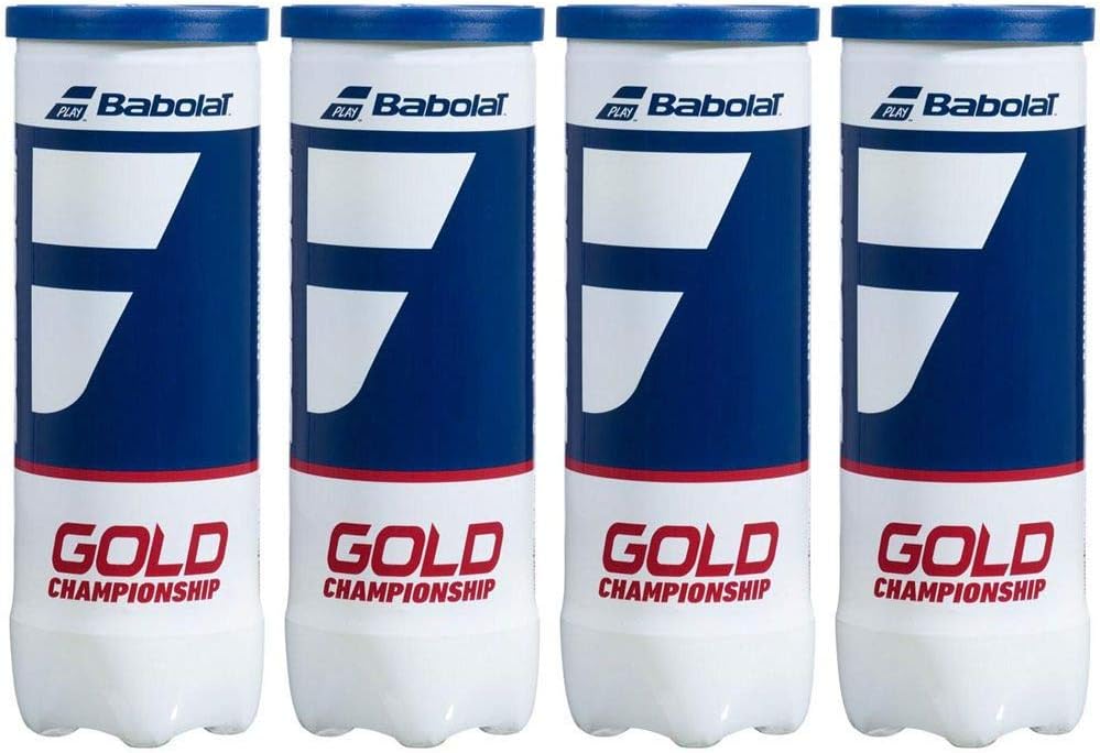 Babolat Gold Championship Tennis Balls Petx3 (Pack of 4 Pet Boxes)