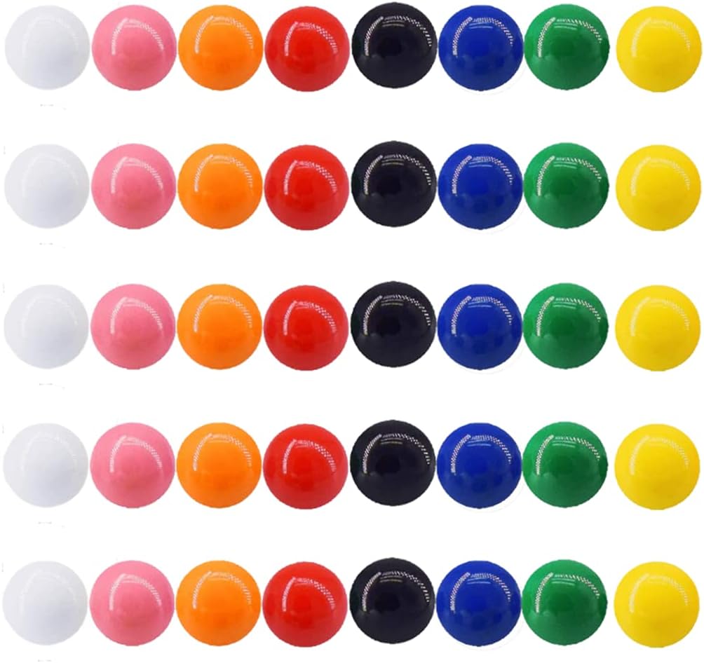 40 pcs Cylinder Fridge Whiteboard Button，for Board, whiteboard