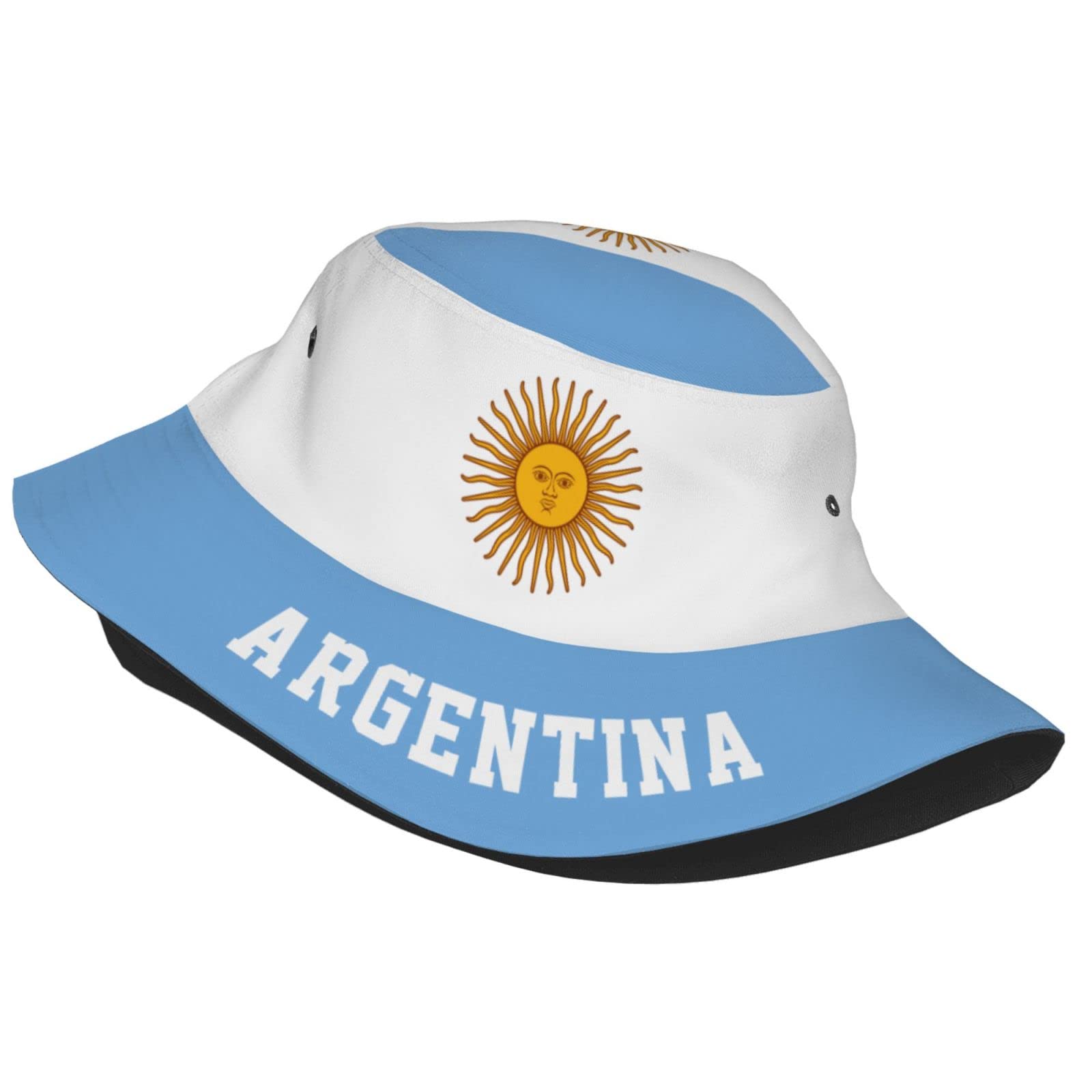 Argentina Flag Argentinian Bucket Hat 3D Printing Fisherman Hats Summer Travel Hiking Beach Sun Caps Multi