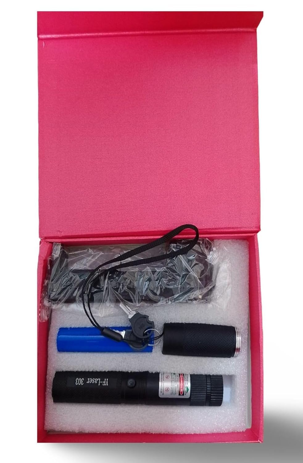 YF Laser 303 Green Laser Pointer, Rechargeable, Adjustable Focus, with Battery and Charger-image-15