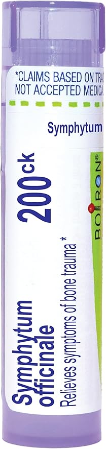 My Personal Guide to the Best Homeopathic Remedies for Glaucoma (Supportive) 14 Boiron Symphytum Officinale 200Ck Homeopathic Medicine for Bone Trauma - 80 Pellets