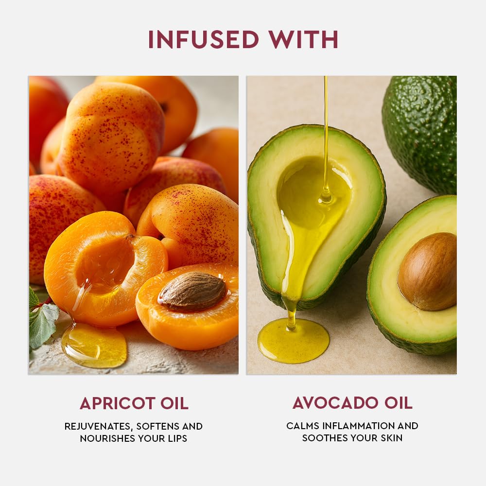 KIRO Four Play Non-Stop Airy Matte Liquid Lip Stack – Elite Berry Quad | 4-in-1 Lipstick Set with Long-Lasting, Transfer-Proof & Lightweight Formula | Infused with Avocado & Apricot Oils | 6ml