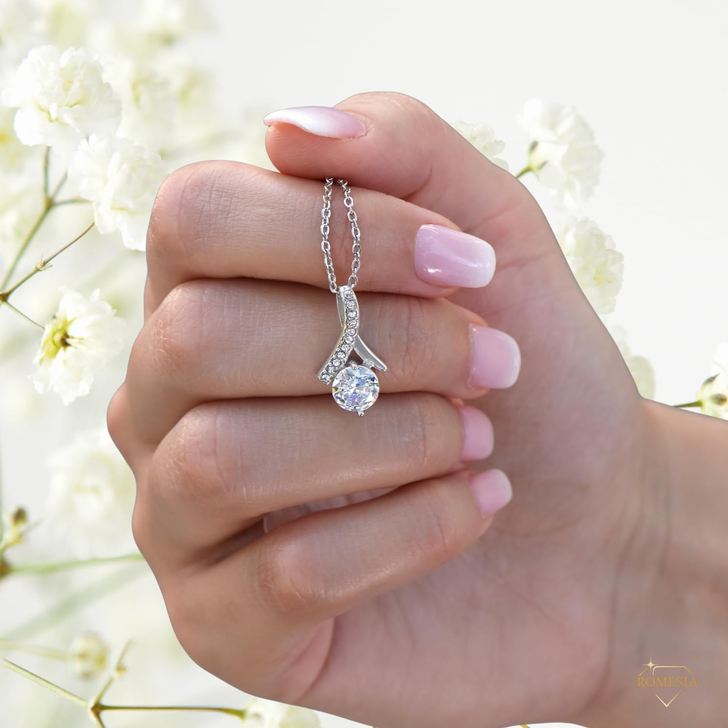 To My Daughter Necklace From Dad With Heartfelt Message, Daughter Birthday Present From Dad, Jewelry Gifts For Graduation for Her From Mom or Daddy, 14K Pendant - Image 8