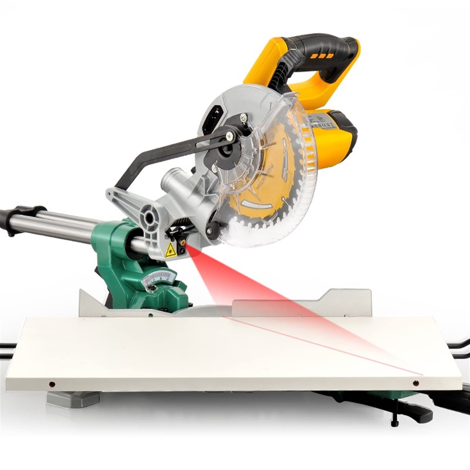 Troncatrice scorrevole da 7 pollici 185 mm con smusso singolo for la lavorazione del legno Per la lavorazione del legno