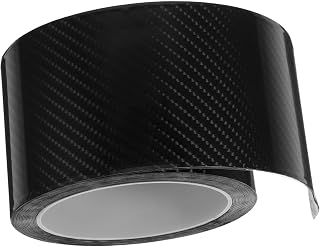Happyyami Protector de Umbral de Puerta Adhesiva para Protección de Parachoques y Prevención de Rayones Color Negro