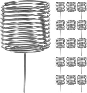 20pcs Stainless Steel Fertilizer Box for Orchids and Potted Plants, Compact Gardening Accessory with Controlled Nutrient Release and Easy Maintenance for Home and Outdoor Use