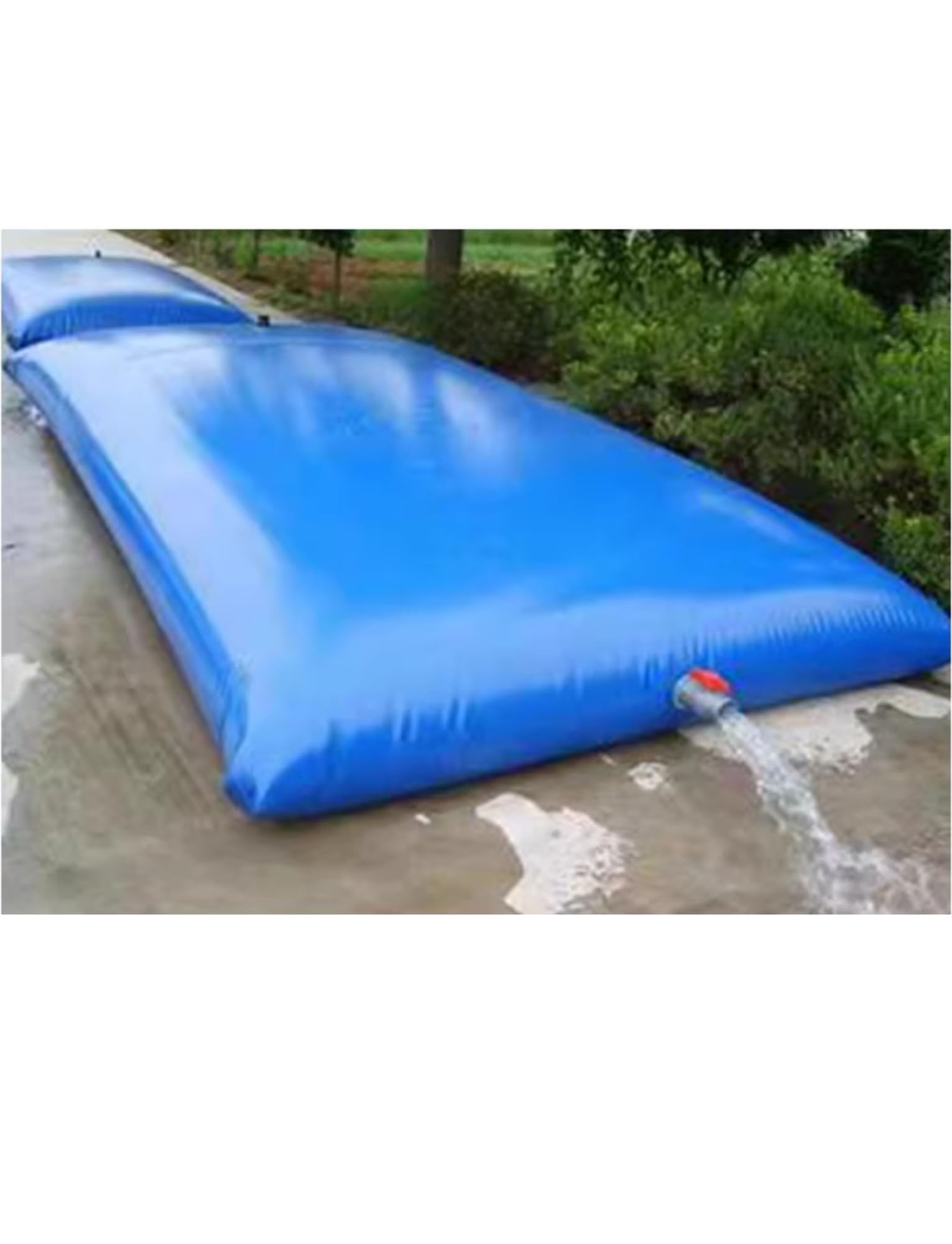 Sac de rangement d'eau pliable, étanche et pliable pour camping, jardin, construction