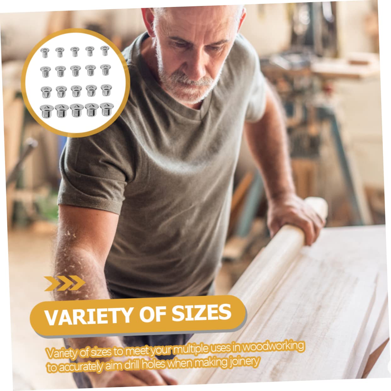 OUNONA 3sätze Dowel Pin Wood Marker Dübel Ausrichtungswerkzeug Für Präzise Bohrlöcher Teilig Für Möbelbau Und Holzverarbeitung