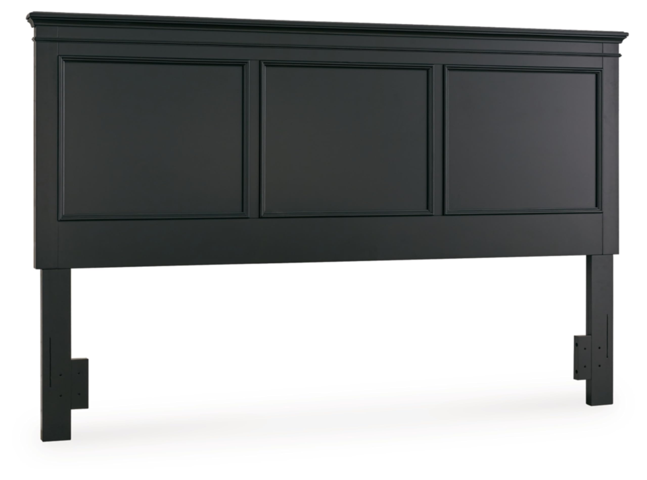 Signature Design by Ashley Lanolee Classic Panel Headboard, King/California King, Black