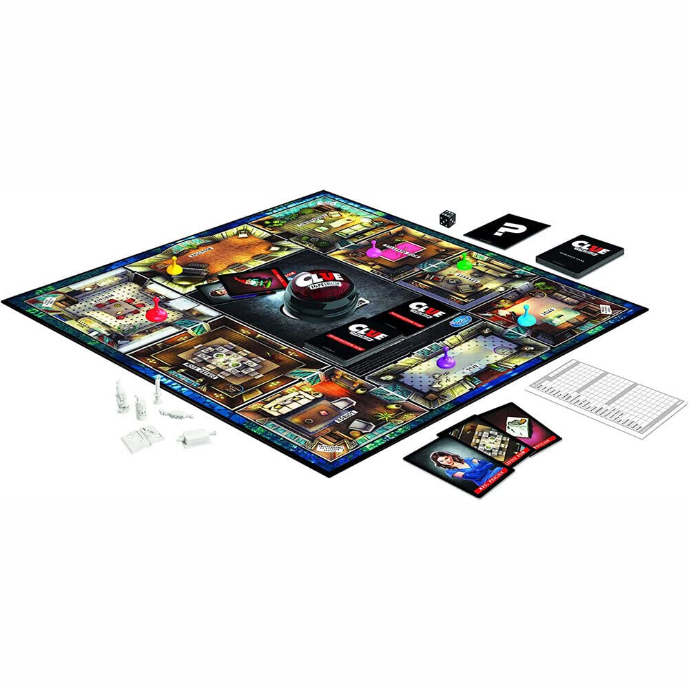 Clue Liars Edition Board Game; Murder Mystery Hasbro Gaming