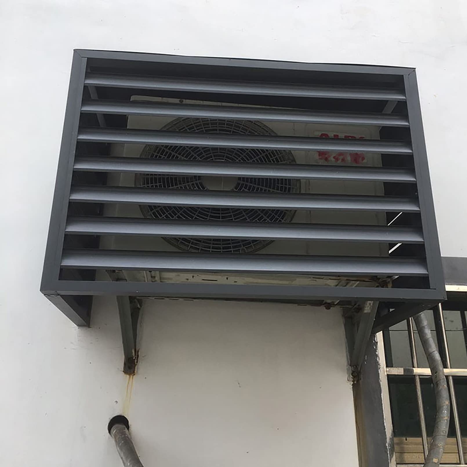 Air Conditioner Covers Outdoor, Air Conditioner Fence Screen, Outdoor Air Conditioner Decorative Privacy Screen, Freestanding Louvered Space Divider, Trash Enclosure Fence Screen, Privacy Fence (Size