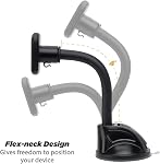 SCOSCHE MAGWDMB MagicMount Universal Magnetic Phone/GPS Suction Cup Mount for the Car, Home or Office in Frustration Free Packaging