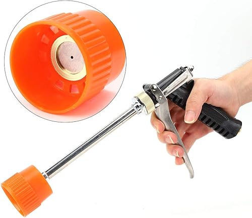 Miniatura 5 de DN10 G3/8 Pulverizador de pesticidas agrícola Pulverizador de pistola de pulverización de alta presión con accesorio de riego de varilla larga