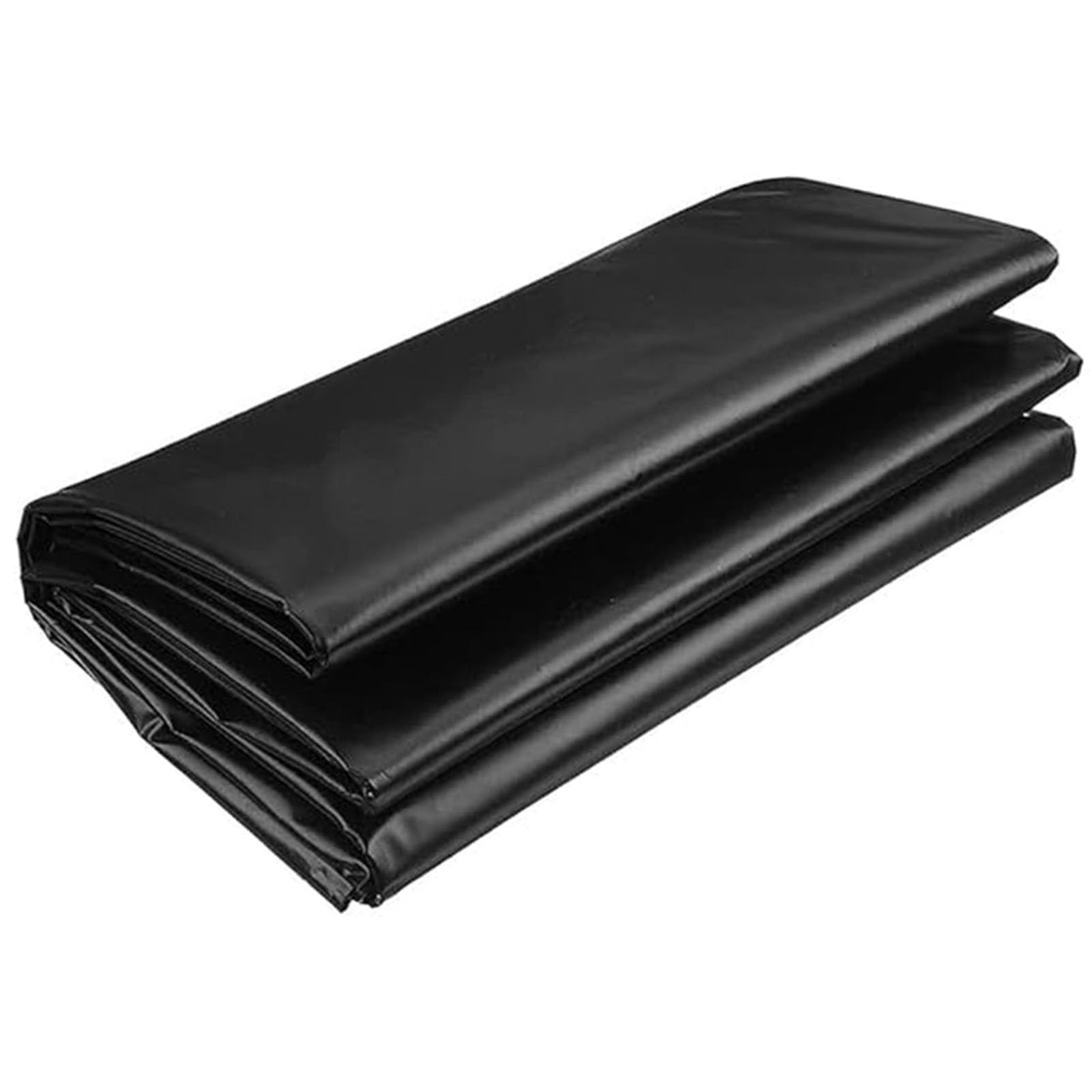GLDYTVF Pond LinerWaterproof Black Tarpaulin Film for Garden & Koi Ponds 5x8m 6x9m 8x10m 10x12m Durable Sealing Membrane for Water Features (3x12m/9.8x39.3ft)