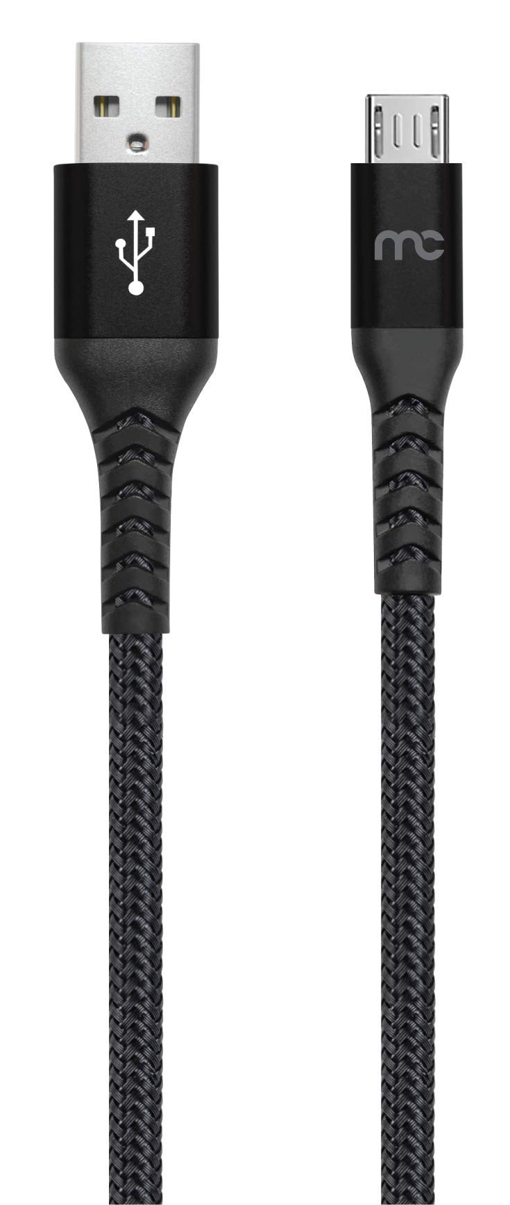 MY CANDY USB A TO MICRO USB FAST CHARGE AND DATA SYNC CABLE 1.2M BLACK FOR ANDROID PHONES