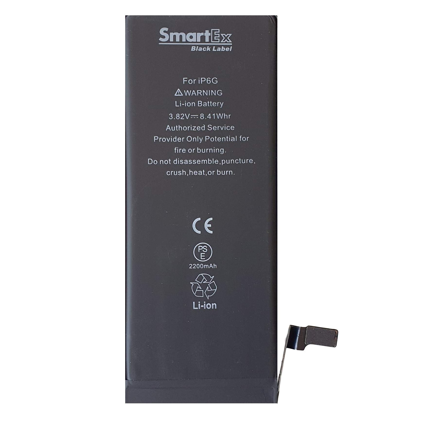 Batterie Compatible IPhone 6 - 2121 MAh Haute Capacité - Garantie 2 Ans Smartex