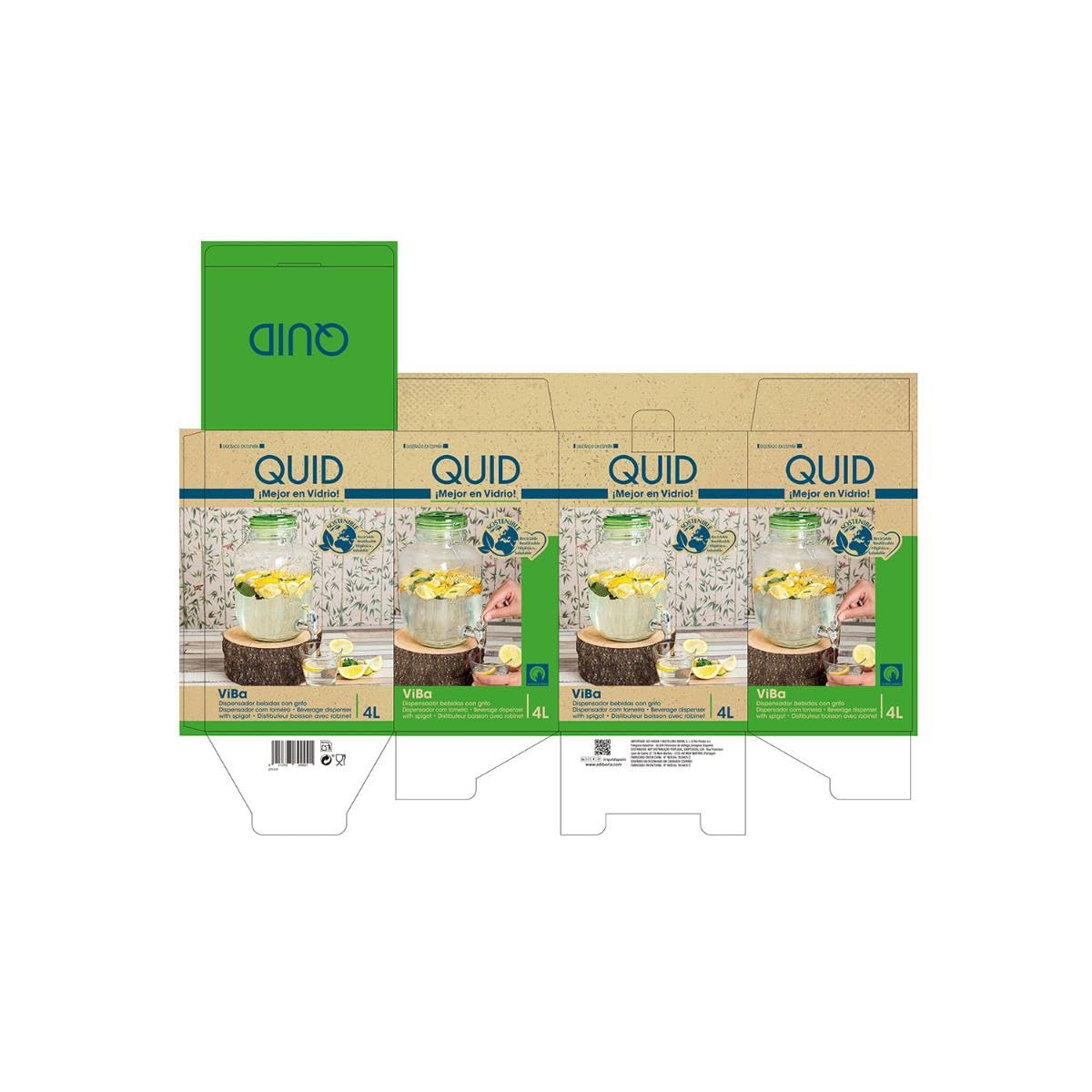 Quid Viba Dispenser di bevande 4l