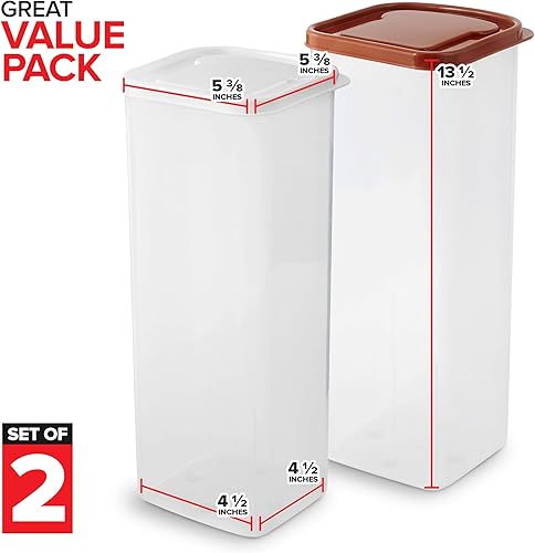 Miniatura 2 de Stock Your Home Recipiente para pan (paquete de 2) para pan, contenedor de almacenamiento de pan fresco, protector de pan transparente, soporte para