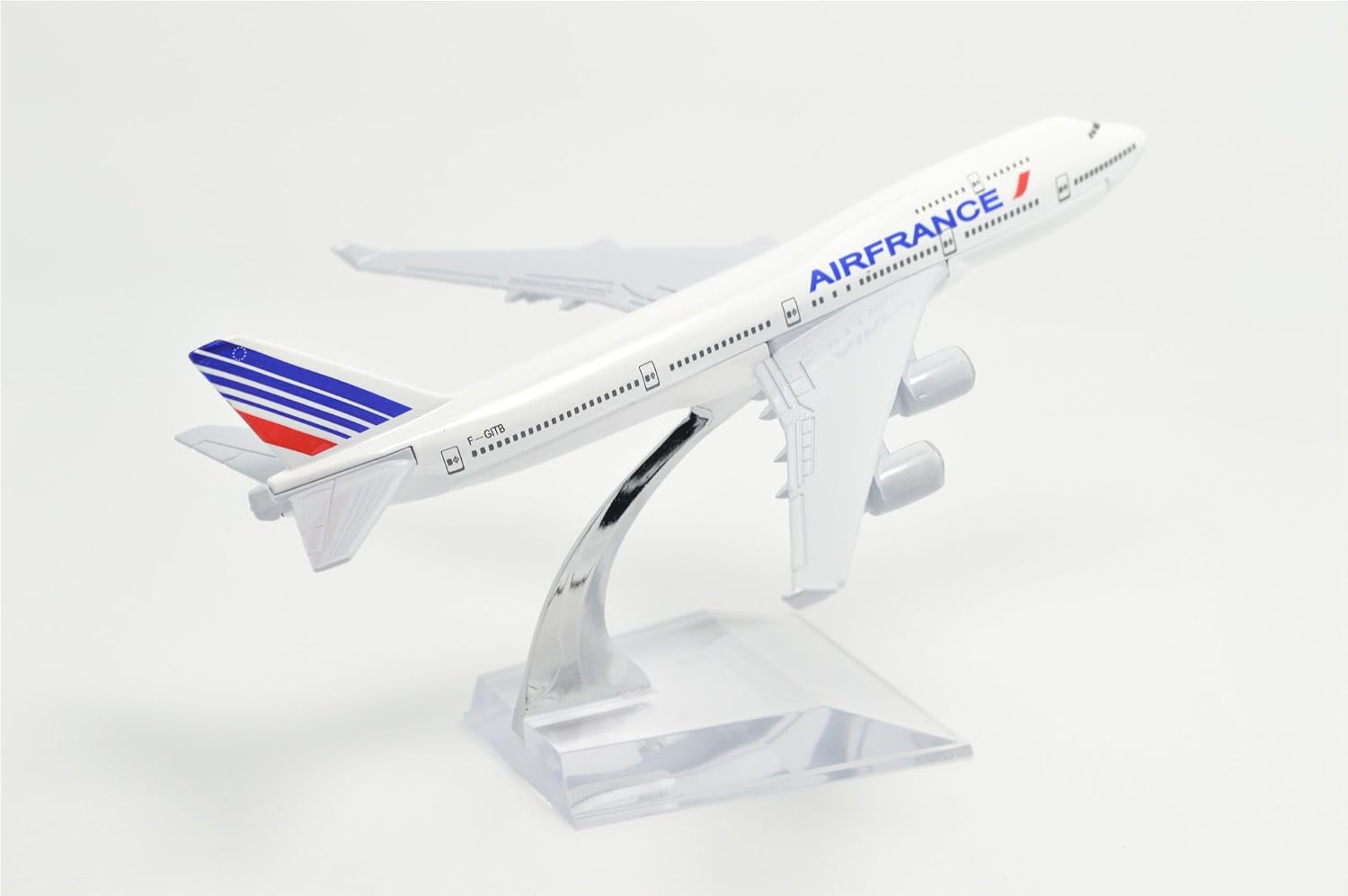TANG DYNASTY(TM) 1:400 16cm B747-400 Air France Metal Airplane Model Plane Toy Plane Model