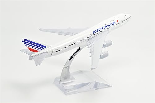 Miniatura 6 de TANG DYNASTY (TM) 1:400 6.3 in B747-400 Air France Metal Avión Modelo Avión Modelo Avión Juguete