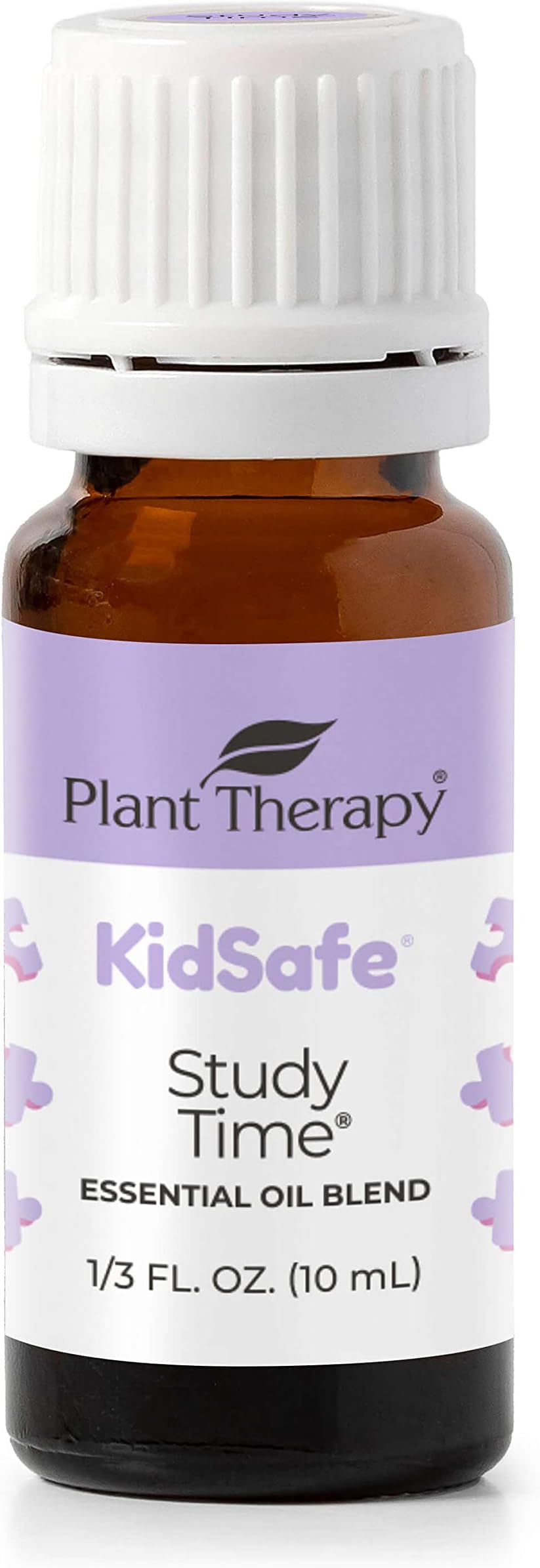 KidSafe Study Time Essential Oil Blend 10 mL (1/3 oz), 100% Pure, Undiluted, Aromatherapy for Focus, Mind Calming, Concentration Blend for Kids