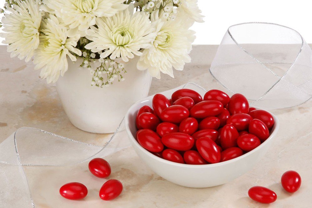 Red Jordan Almonds (5 Pound Bag)