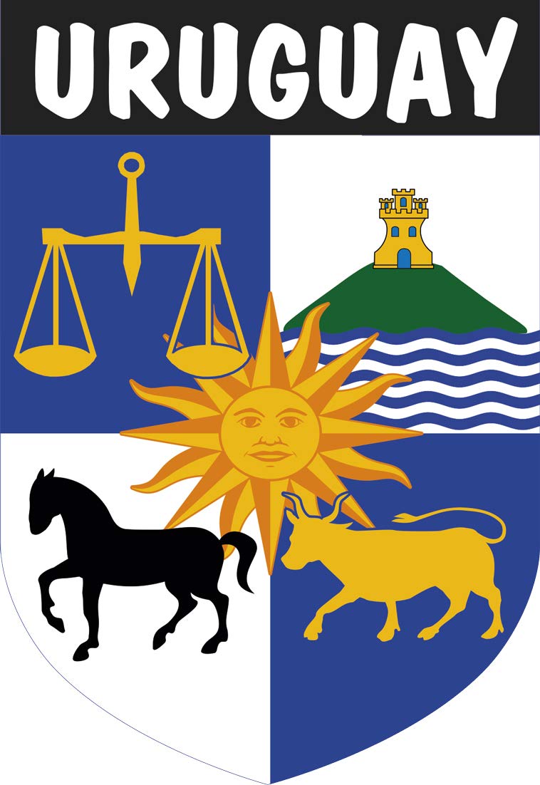 Artimagen Aufkleber – Wappen Von Girona | 40 X 60 Mm | Vinyl & Wetterfest | Für Auto, Fahrrad & Outdoor
