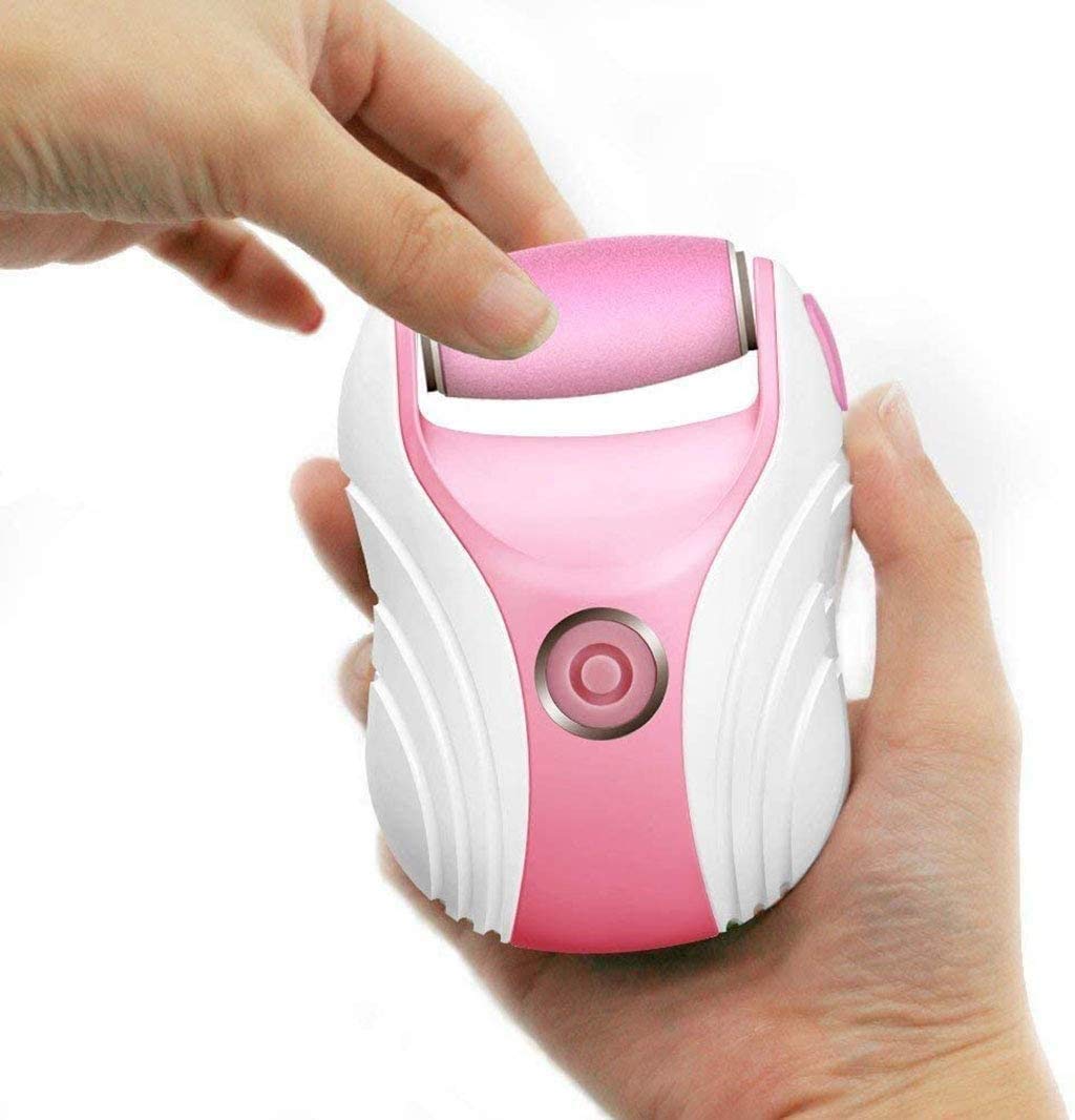 Removedor de Callos eléctrico, Lima para pies, Herramientas de pedicura Recargables por USB para Piel Muerta Seca y Agrietada en los Talones y los pies