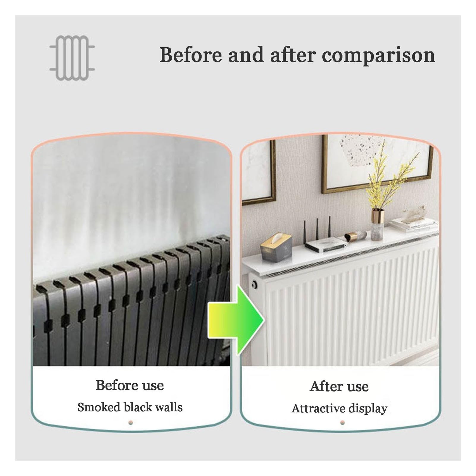 Mensole per Termosifoni Mensola Decorativa per Termosifoni