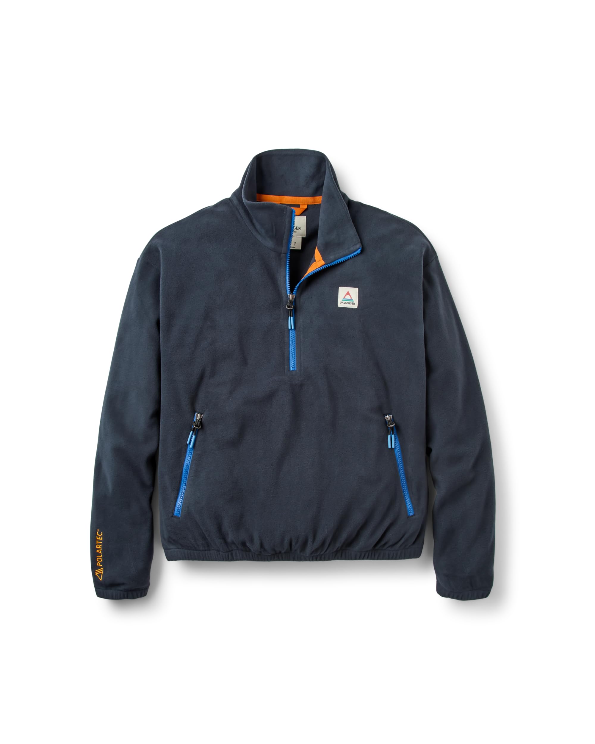 Passenger Women's Black Ayla Recycled Micro Polartec Fleece (Uk, Alpha, Xxl, Regular, Regular, )