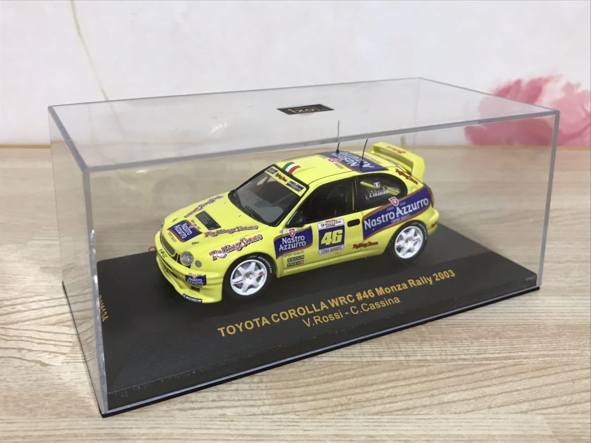 Amazon | 1/43 ミニカー カローラ WRC #46 Monza Rally 2003