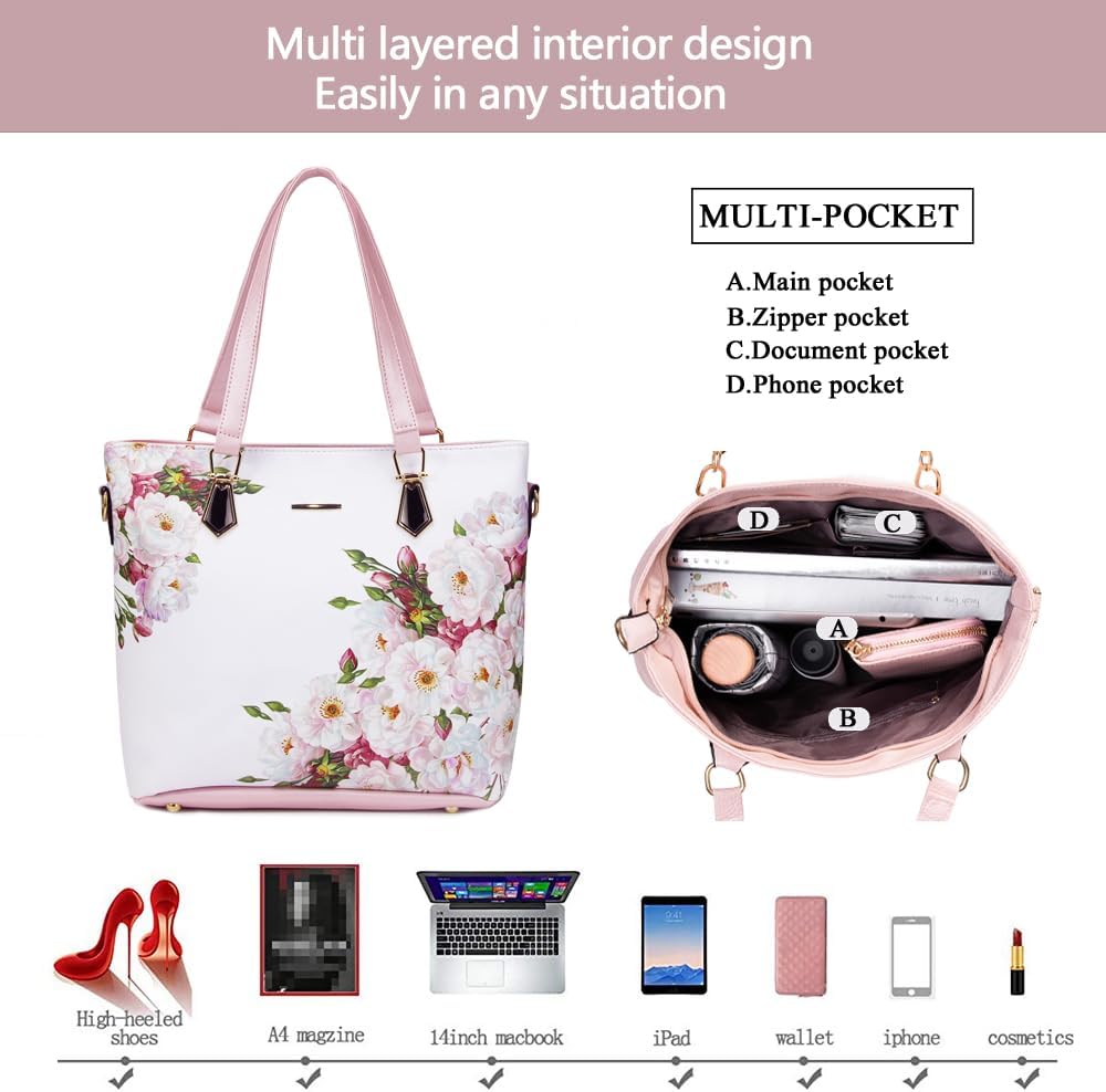 2E-youth Designer Purses and Handbags for Women Satchel Shoulder Bag Tote Top Handle Bag | Designer Purses, Handbags, Designer - Image 6