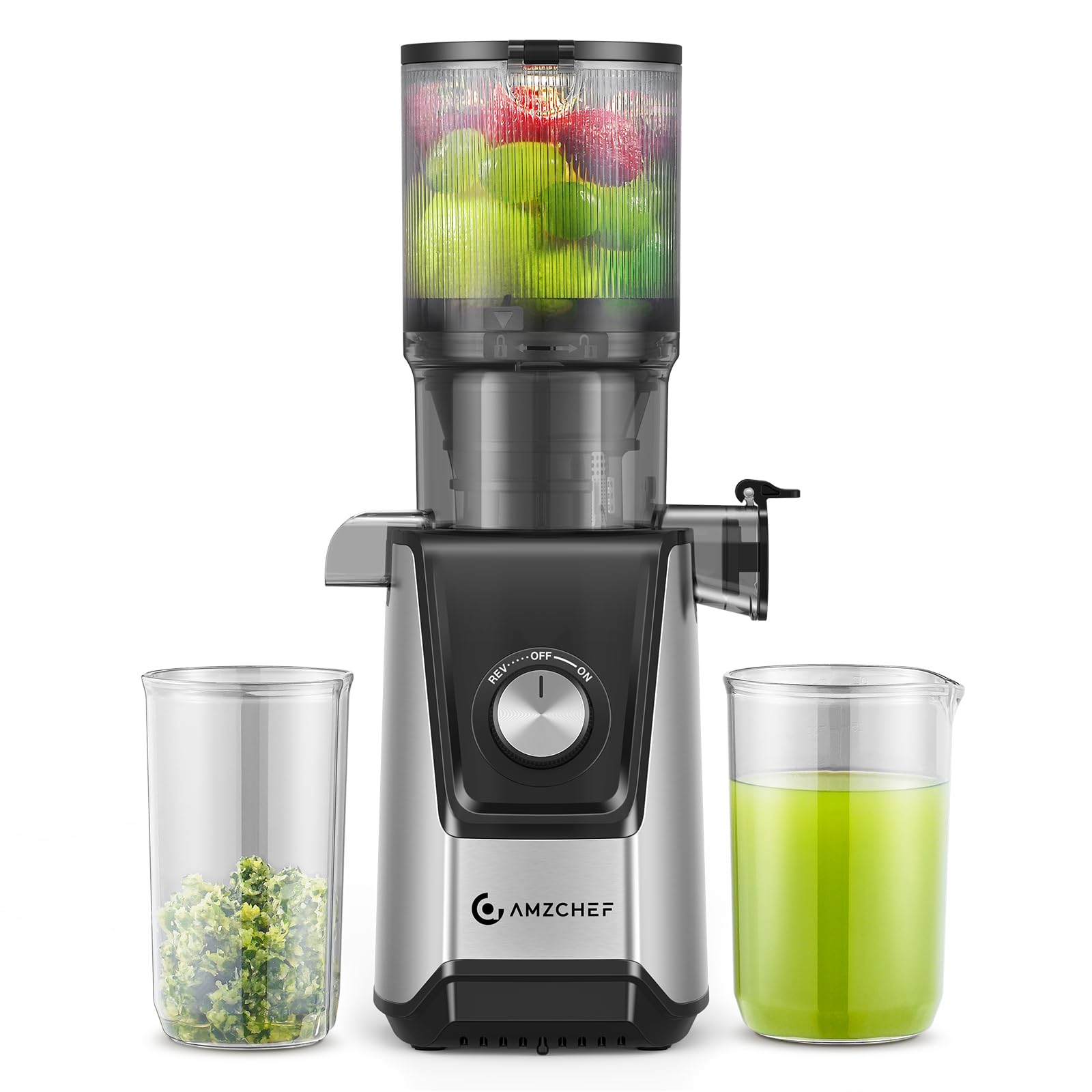 AMZCHEF Cold Press Juicer