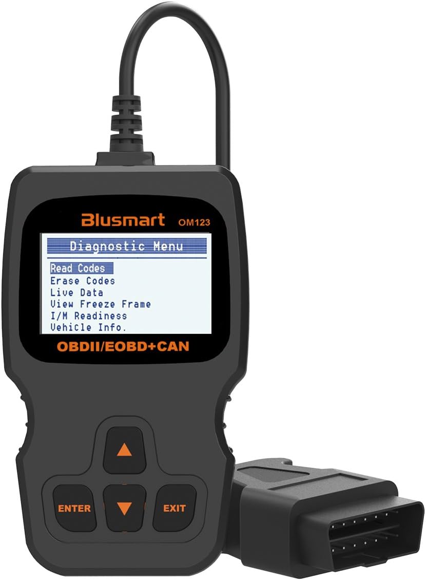 Linkpower OBD MATE OBDII OM123 Car Vehicle Code Reader Auto Diagnostic Scan Tool for 2000 or later US, European and Asian OBD2 Protocol Vehicle (Orange)