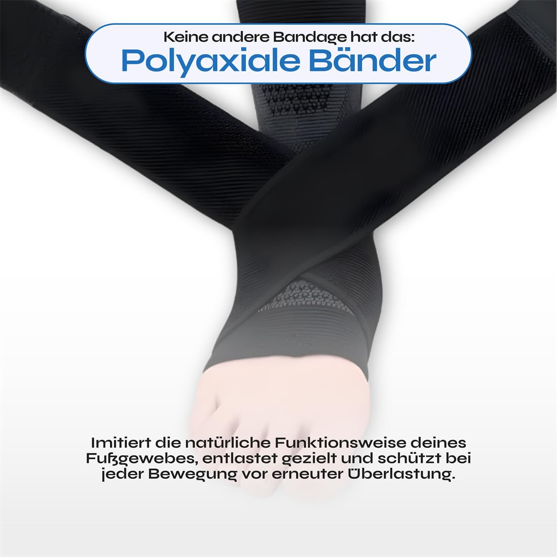 Striede ActiveSole 2.0 Bandage Knöchelstützstrümpfe mit Druckband