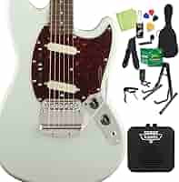 Amazon | Squier by Fender Classic Vibe 60s Mustang Sonic