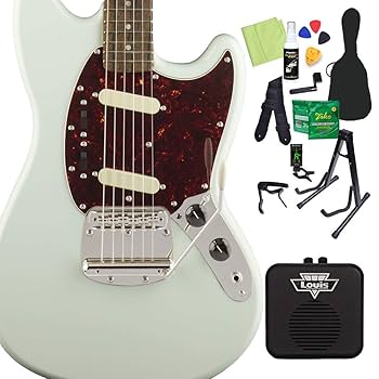 Amazon | Squier by Fender Classic Vibe 60s Mustang Sonic