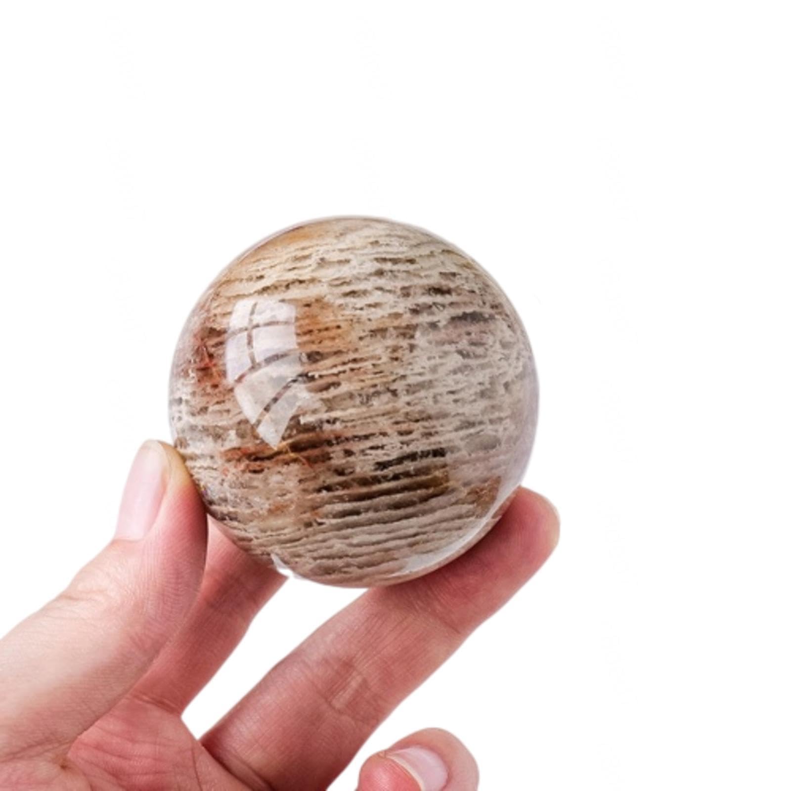 Crystal Rough Sodalite Ball Sphere Gemstone Quartz Decoration ,50~55mm