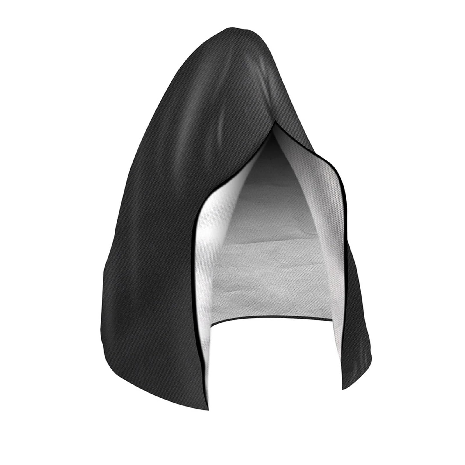 WEQYFDC Waterproof Cover For Garden Hanging Chair Patio Hanging Egg Chair Cover Waterproof Windproof Swing Chair Protector Zipper Buckle For Outdoor Wicker Single/Double Seat(Black,200x230CM)