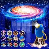 Giutna Star Projector Night Light for Kids, Galaxy Starlight Projector for Bedroom,Planet Projector
