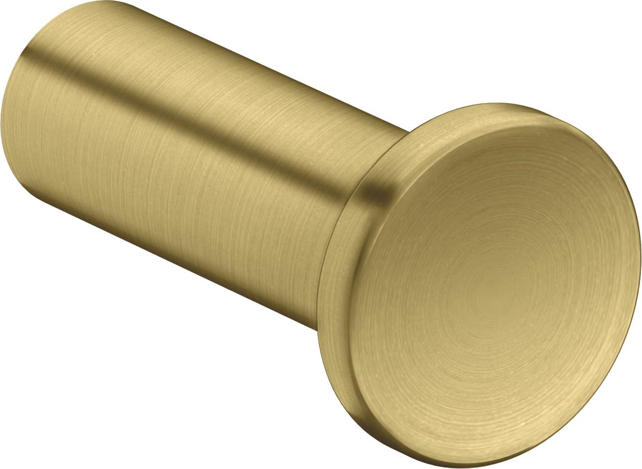 Hansgrohe AXOR Universal Circular towel hook, 42811; color: Brushed Brass