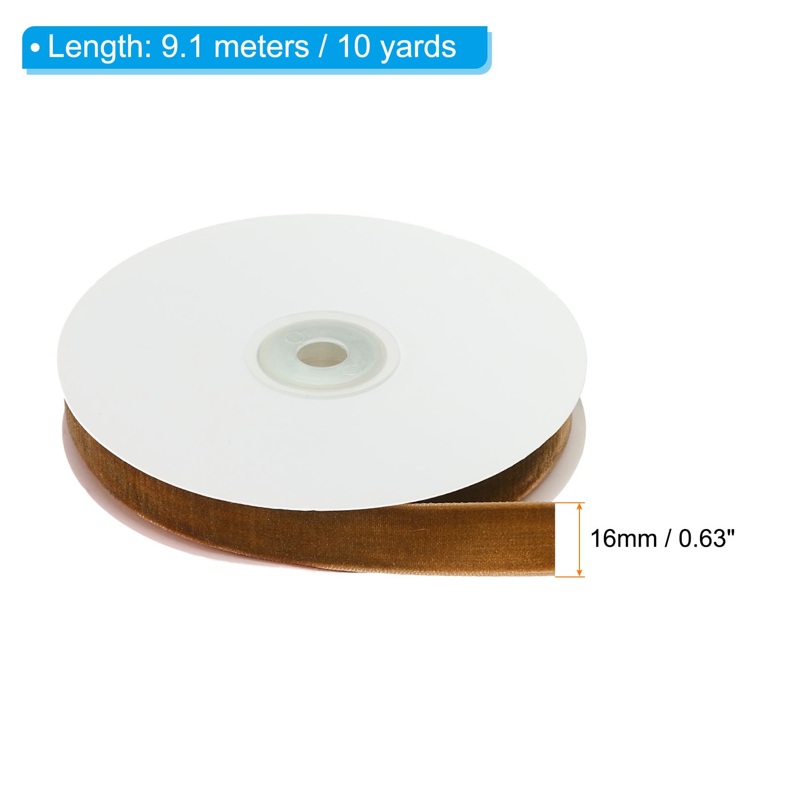 PATIKIL 0.63 Inch x 10 Yards Velvet Ribbons - Image 2