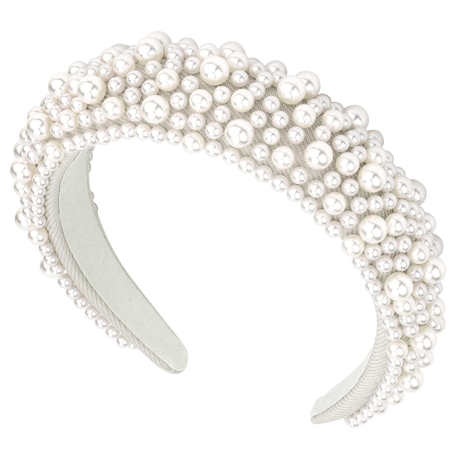 Diadema de Perlas, Bride Diadema, Diadema de Perlas Mujer, Corona Bride, Complementos Bride, Bride Accesorios, Adornos de Novia para Bodas, Despedidas de Soltero y Veladas con Amigos