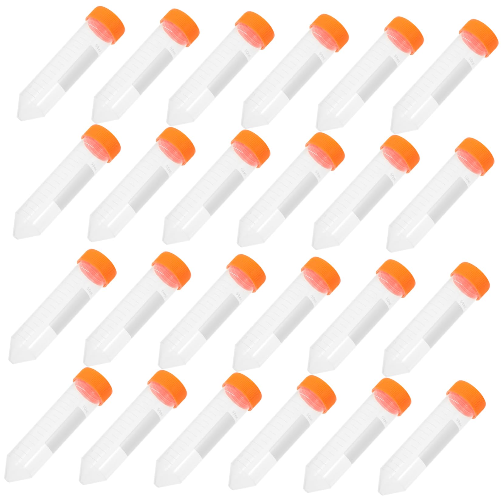 ULTECHNOVO 75 Piezas Tubo De Centrífuga Graduado Tubos Transparentes De Prueba Tubo De Ensayo Tubos De Centrífuga Tubos De Ensayo Con Tapas Tubos De Ensayo De Plástico El Plastico