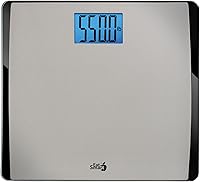 Vista 1 de EatSmart Products: báscula digital amplia para el baño con capacidad para 550 lbs.