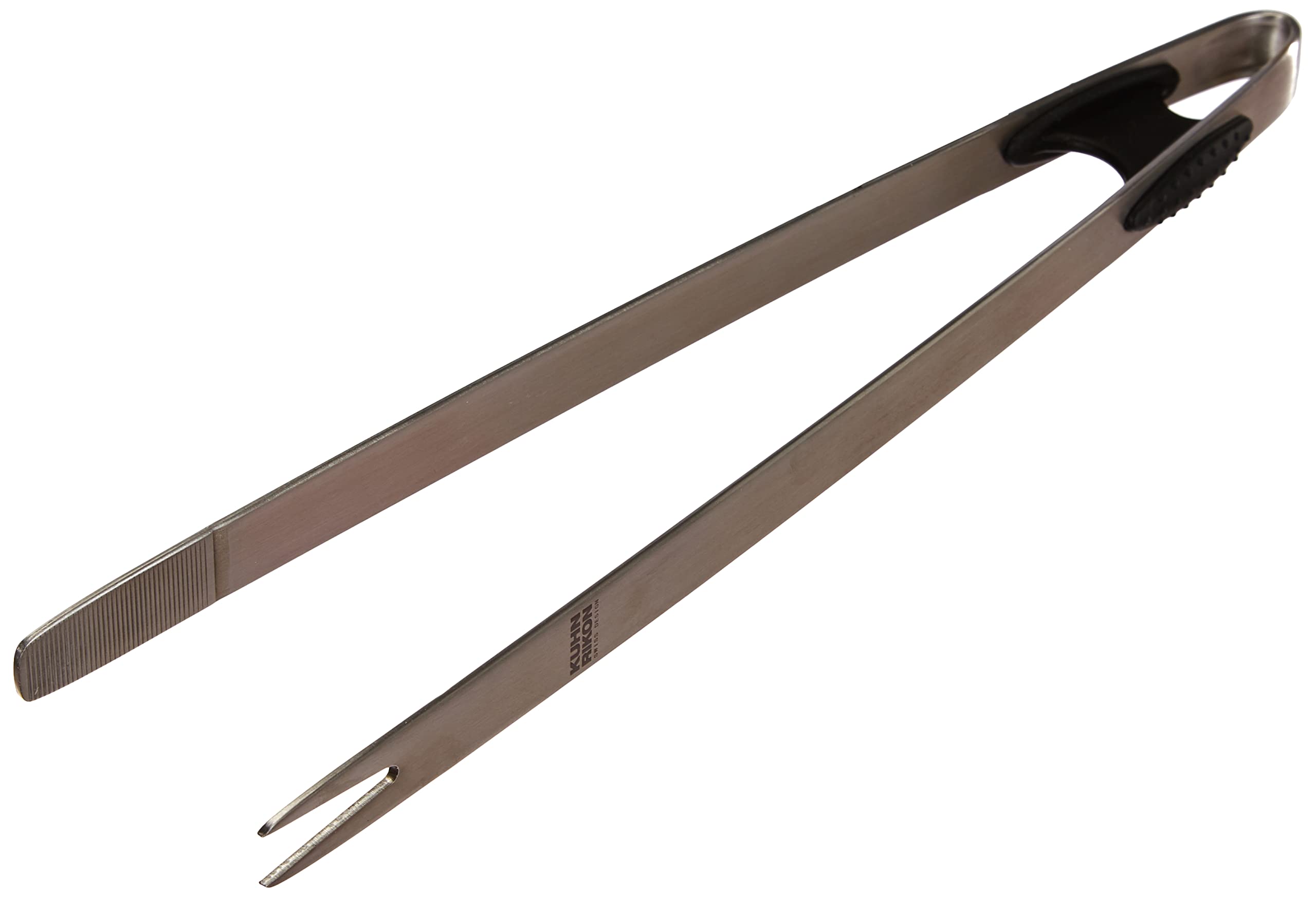 Kuhn Rikon Cooks' Tools - Pinzas de Cocina y Barbacoa, Color Negro