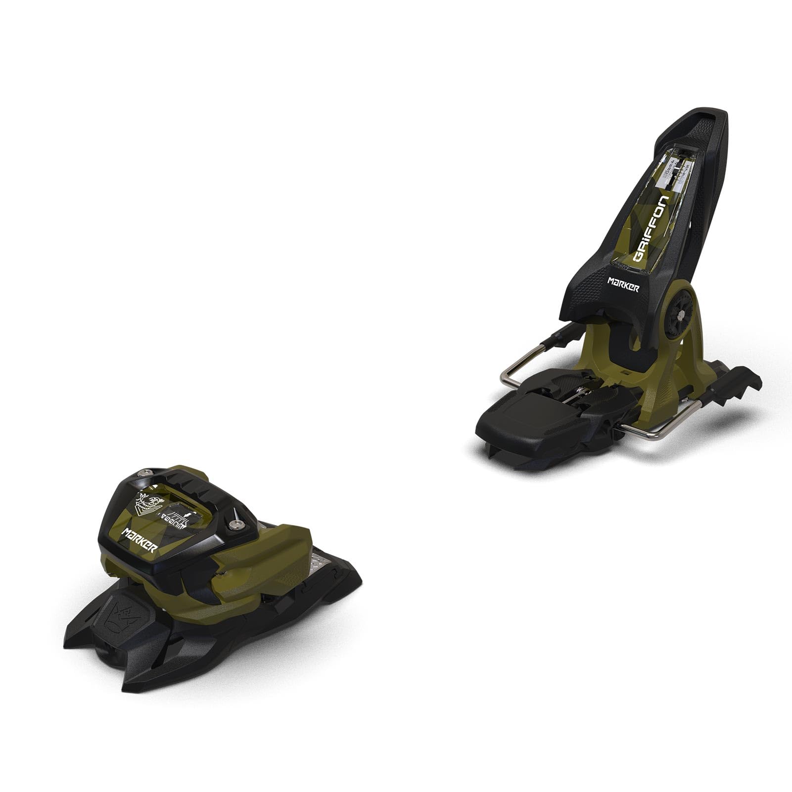 Marker Griffon 13 Ski Bindings Olive Green