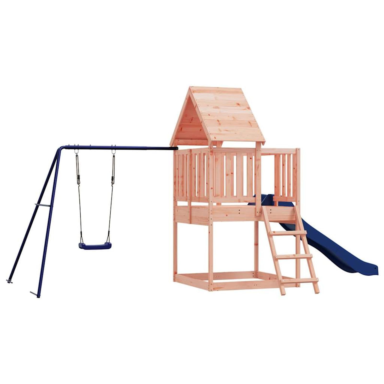 Set da Gioco da Esterno in Legno Massello di Douglas,Giochi e Giocattoli,Attrezzatura Gioco per Esterni,Set Altalena e Set di gioco-3155937