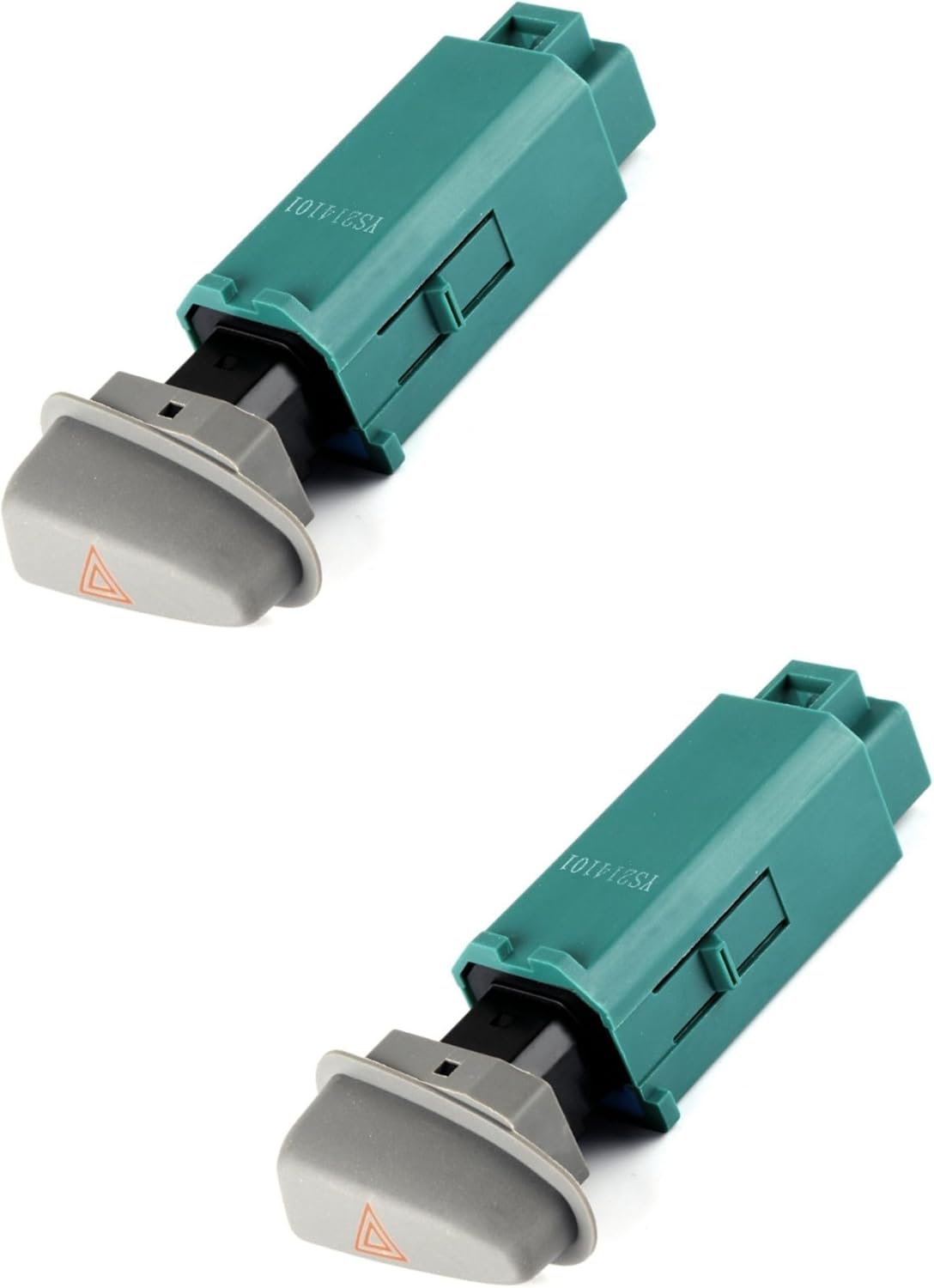 2pcs - Light Lamp Switch Set Front Left Driver Side Plastic Black E12201201Cp for Pontiac for Grand Am 1999-2005,Fitment Tested